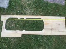 Campervan Kitchen Worktop Solid Oak Used Cut to fit Dometic Gas/Hob Unit