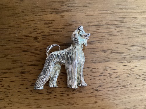 Vintage afghan hound dog - afghan,