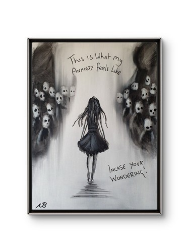 Original acrylic painting - original,