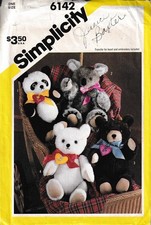 Vintage 1980s Four Chic Bears