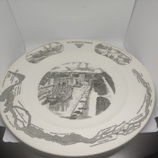 Manchester Liners St Lawrence Seaway Wedgewood Plate 10.5" 1950's