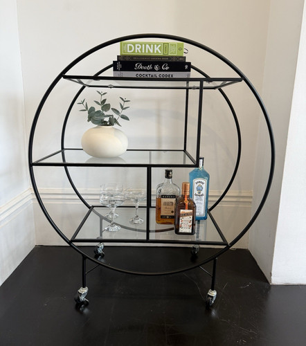 Black art deco - black, drinks