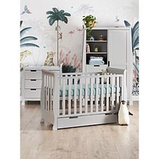 Sleigh-Style Nursery Room Set