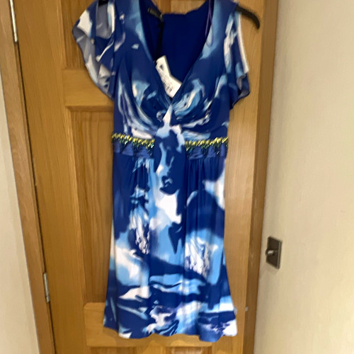 Ferri couture blue - couture, blue/white