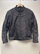 Texpeed Racing Black Cordura Motorcycle Jacket size Large