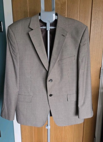 Mens wool blend brown - m&s,