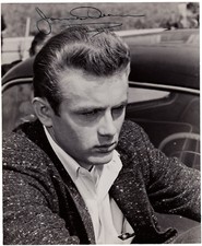 James dean signed photograph - photograph,