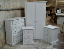 HANDMADE AYLESBURY 4 PIECE BEDROOM SET **FULLY ASSEMBLED** NOT FLAT-PACK 