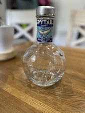 Spytail Ginger Rum French Glass Bottle Empty, Decorative, Garden Pub, Display 