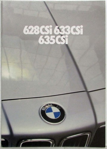 1981 bmw 628csi - bmw,