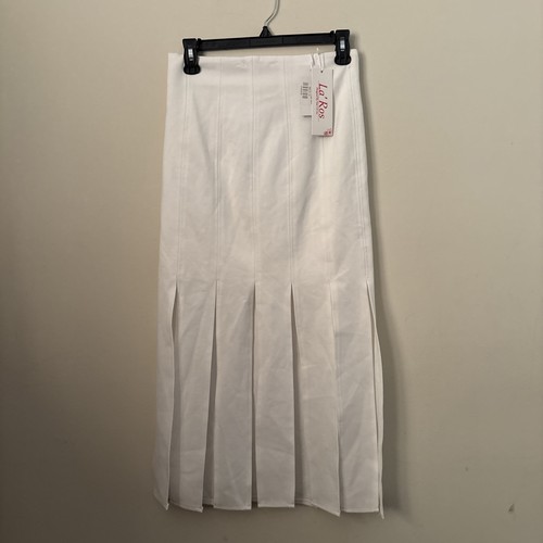 Nwt ros white drop waist - nwt, la’ros