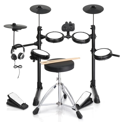 Electronic drum set with - electronic, mesh