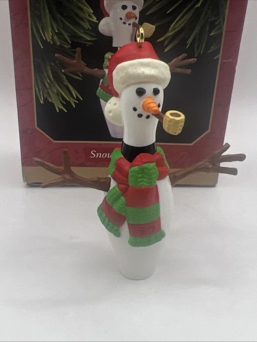 Snow bowling snowman vintage - bowling,