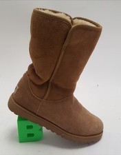 UGG Australia Classic Tall Chestnut Suede Sheepskin Boots UK 5.5