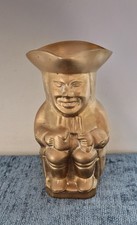 Vintage Solid Cast Brass Toby
