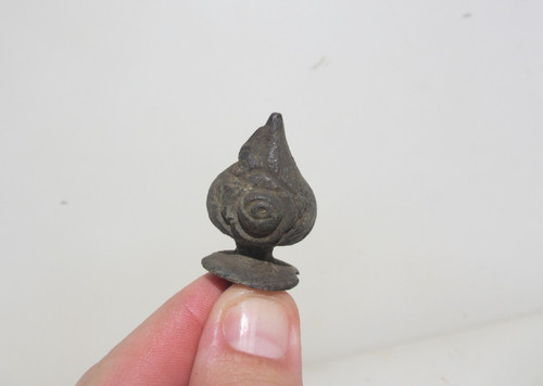 Antique brass furniture - antique, finial