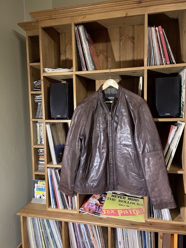 Men real leather - leather, jacket