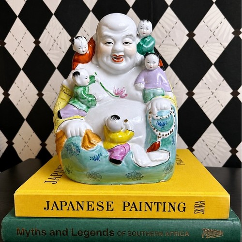 Large laughing buddha vintage - large,