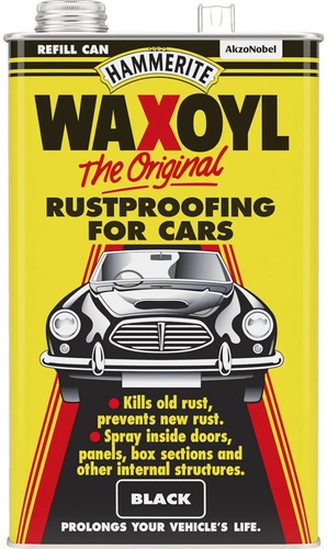 Hammerite waxoyl black wax - hammerite,
