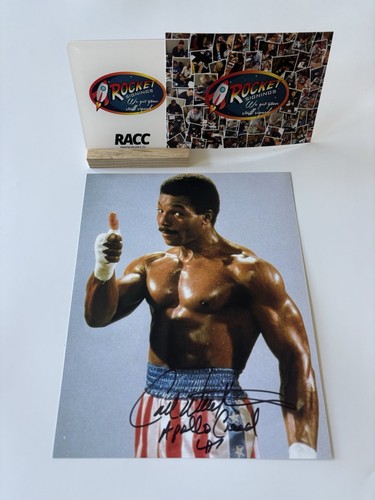 Carl weathers person signed - weathers,