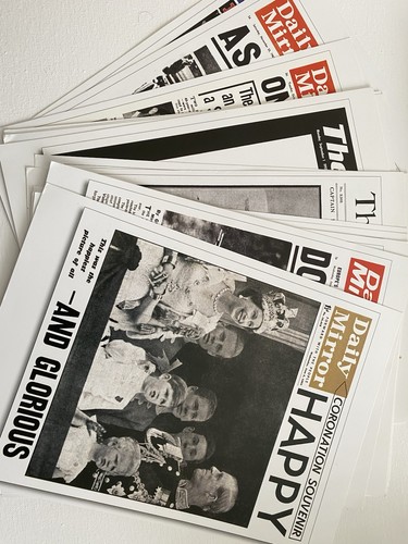 Newspaper historic events - newspaper,