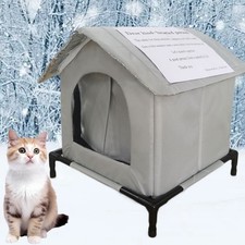 Waterproof Outdoor Pet House Cat Shelter House Bed Puppy Kennel Tent Foldable