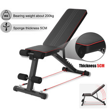 Foldable Dumbbell Bench Weight