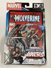 Marvel Universe Greatest Battles Comic Pack Wolverine & Silver Samurai New