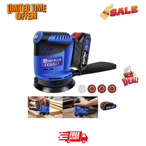 21v cordless orbital sander - orbital,