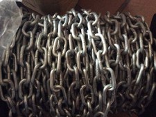 Strong 4mm x  24 mtrs Length HEAVY DUTY Galvanised Welded Chain Security Lock