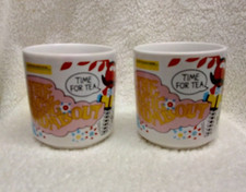 THE MAGIC ROUNDABOUT 2 SMALL VINTAGE CERAMIC MUGS