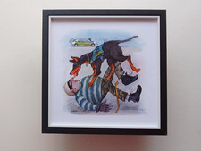 Dog cartoon print police - dog,