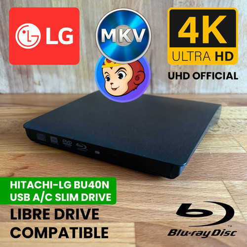 Bu40n external usb a - lg,
