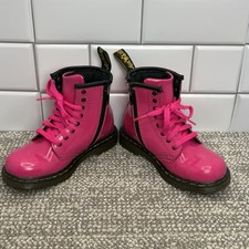 Doc Dr Martens Hot Pink Patent