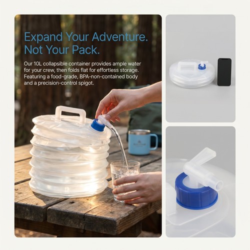 10l camping hiking tap carry - camping,