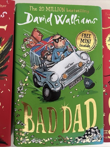 David walliams hard back - 9x,