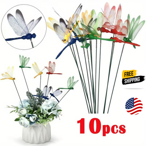 Pcs dragonfly garden - 10,