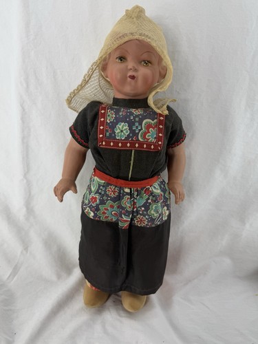 Vintage dutch girl doll - dutch,