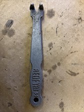 redfyre gray alloy tool handle marked 55/10 a cooker or heater operator handle