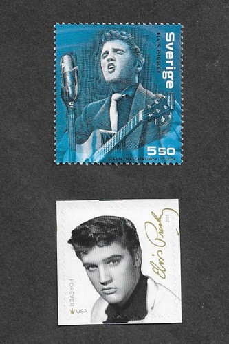Elvis presley stamps official - elvis,