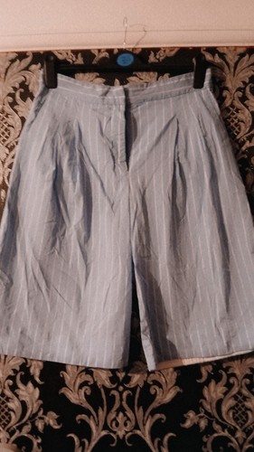 Zara blue white pinstripe - blue,