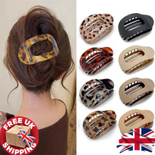 Flat Oval Claw Clip for Thick