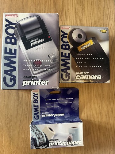 Gameboy camera printer and - camera,,