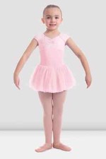 Mirella by Bloch Girls Cap Sleeve Leotard Tutu Dress Pink Size Age 4 to 6 years