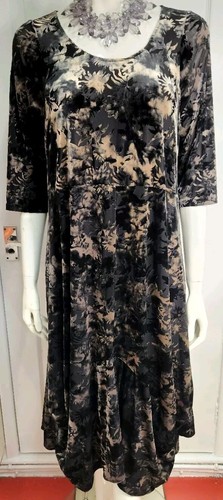 Chesca velvet devore dress new - devore,