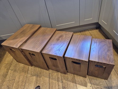 Ercol 495 nest tables - nest, of