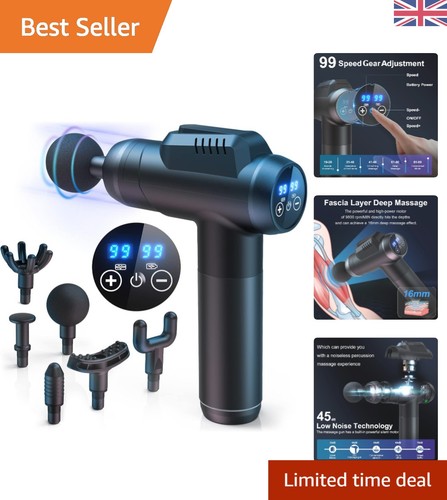 Deep tissue massage gun - massage, with