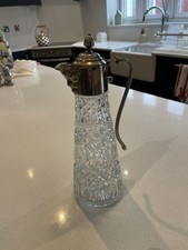 Antique Silver Plated Glass