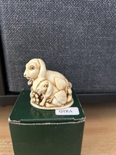 HARMONY KINGDOM QT's FIGURINE Hares