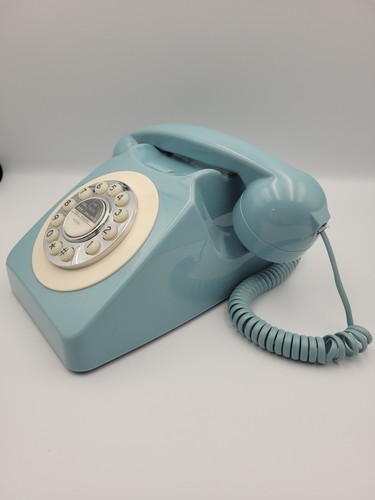 Duck egg blue - blue, retro